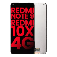 LCD-enhet utan ram för Xiaomi Redmi Note 9 / Redmi 10x 4G (Eftermarknad Plus) (Alla färger) röd