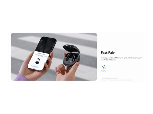 Soundcore P40i trådlös TWS earbuds svart