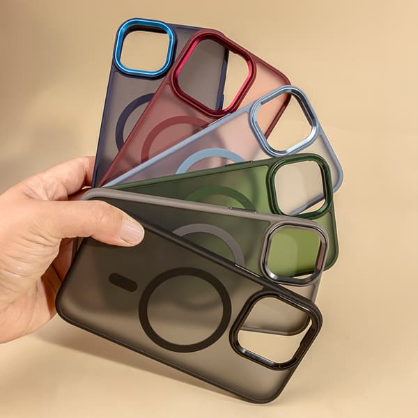 Frozen Mag Case for Samsung Galaxy S23 FE Navy Blue