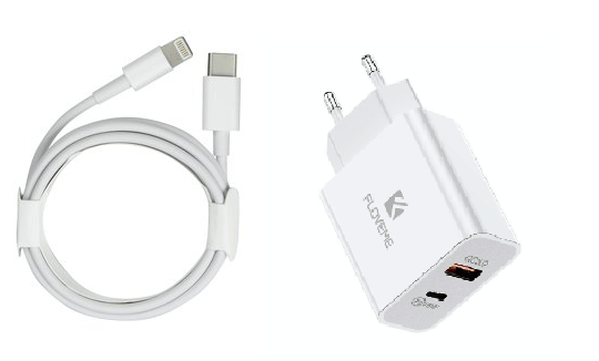 Snabbladdare 20W PD – USB-C till Lightning (1 m)
