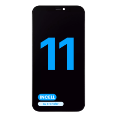 LCD-enhet med förmonterad stålplatta för iPhone 11 (Eftermarknad / Incell)