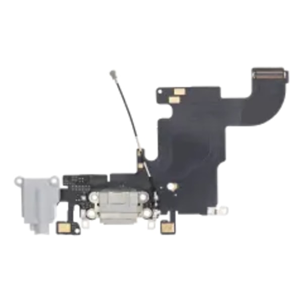 Laddningsport Flexkabel för iPhone 6S (Eftermarknad) (Silver)