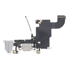 Laddningsport Flexkabel för iPhone 6S (Eftermarknad) (Silver) silver