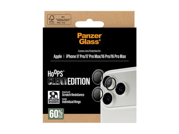 PanzerGlass Hoops Objektiv skydd