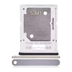 SIM-kortsfack för Xiaomi Redmi Note 12 Pro 4G (Polar White) vit