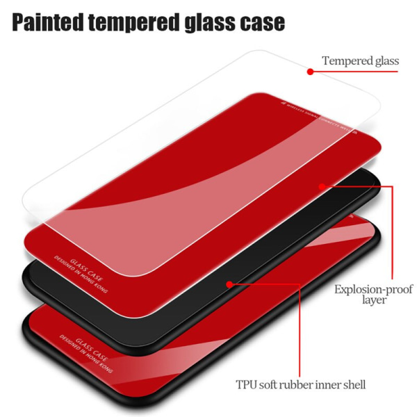 GLAS Fodral till IPHONE 12/12 PRO rosa