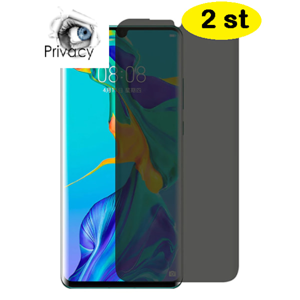 2 st sekretessskärm för Huawei p30 pro