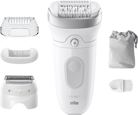 Braun Silk-epil 7 SE7-041 Hårfjernelses-system Grå