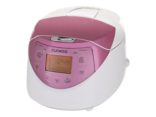 Cuckoo Riskoger 1.08liter 580W vit/pink