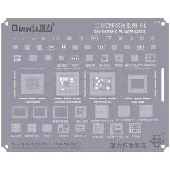 Stencil för Samsung CPU Exynos 04 - Härdat Stål, 145x145mm