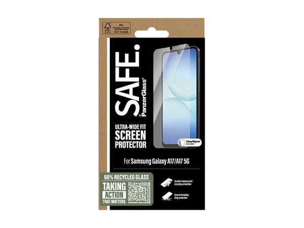 SAFE. by PanzerGlass Samsung Galaxy A17, A17 5G
