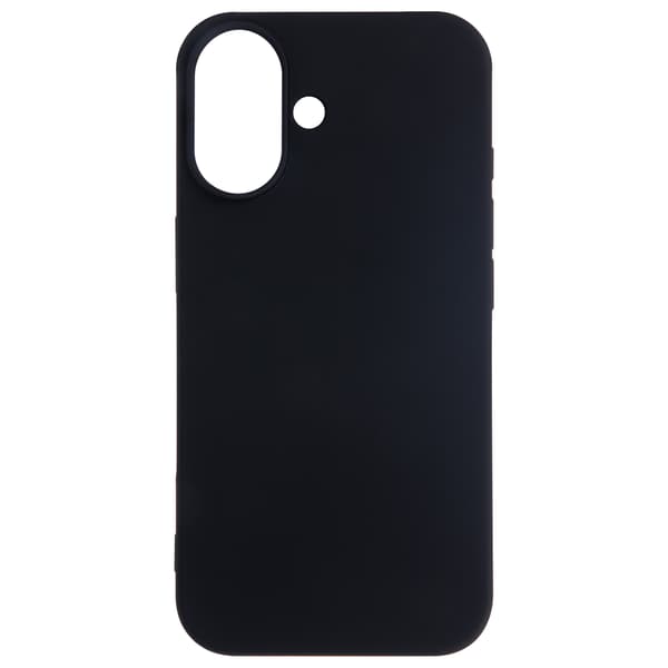 Satin Flex iPhone 16 skal svart svart