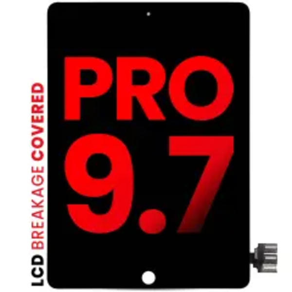 LCD-enhet med digitizer för iPad Pro 9.7\" (Eftermarknad Pro: XO7-2) (Svart)