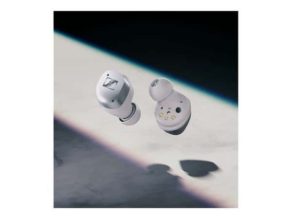 Sennheiser MOMENTUM True Wireless 4 trådlös TWS earbuds Silver vit