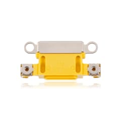 Laddningsport endast för iPhone 14 / 14 Plus (gul) (10-pack)