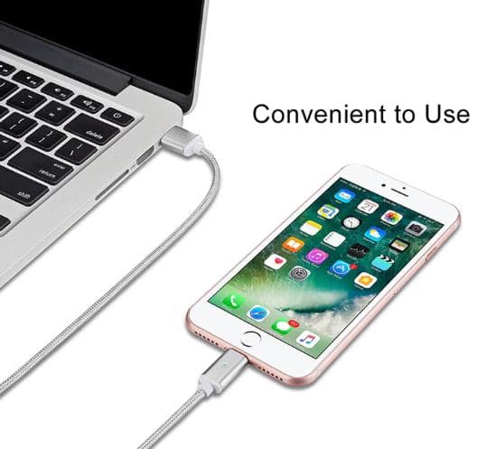 Magnetkabel för iPhone X 8 7 6 Plus Snabb Laddning