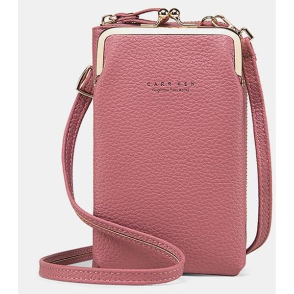 Elegant crossbody-mobiltelefonväskor|rosa