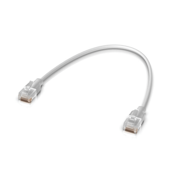 Ubiquiti UniFi CAT 6 15cm Patchkabel vit