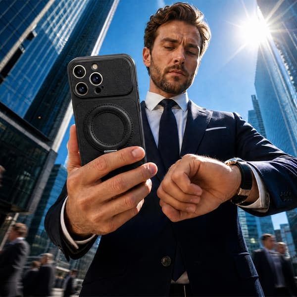 Luxgrip Mag skal för iPhone 17 Pro svart