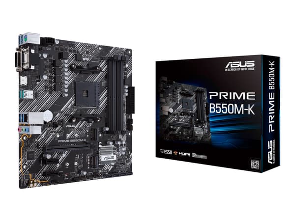 ASUS PRIME B550M-K Micro-ATX AM4 AMD B550