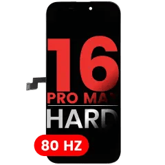 OLED-enhet för iPhone 16 Pro Max (Eftermarknad Plus: Hård) (80Hz)