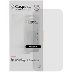 Casper Pro Härdat Glas för iPhone Air (10-pack) (Klar)