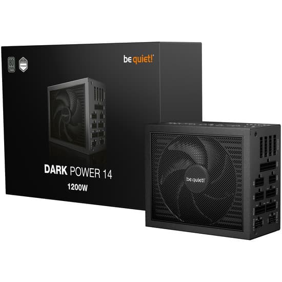 be quiet! Dark Power 14 1200Watt 80 PLUS Titanium grå