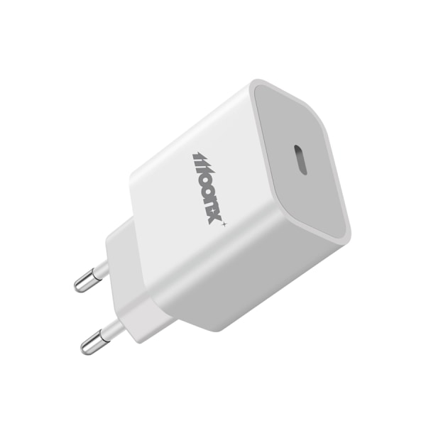 iphone snabbladdare USB-C 20W strömadapter med 2 kablar 2m+1m