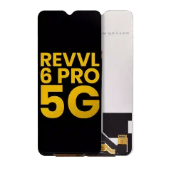 Endast LCD för T-Mobile Revvl 6 Pro 5G