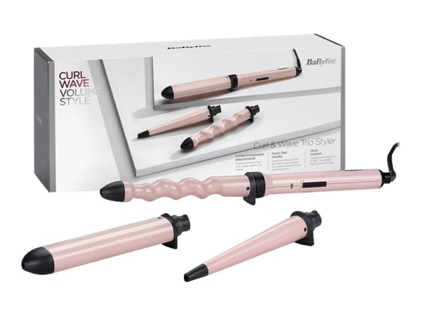 BaByliss Hår-styler Curl and Wave Trio