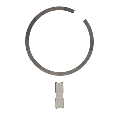 Trådlös NFC-laddning MagSafe-magnet för iPhone 15 Pro / 15 Pro Max (Premium)