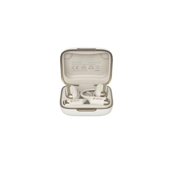 Devia Bluetooth-hörlurar OWS Pro1 beige blå