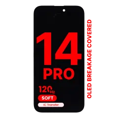 OLED-enhet för iPhone 14 Pro (Eftermarknad Pro: XO7 Soft) (120HZ)