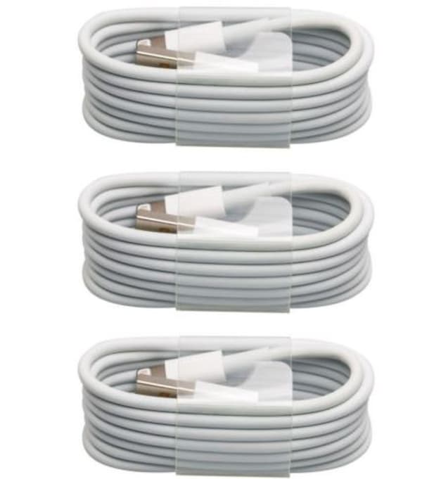 3st synkladdare till iphone 7/8/X vit