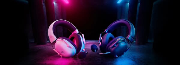 Razer BlackShark V2 PRO trådlös hörlurar vit