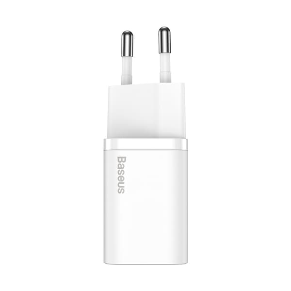Baseus väggladdare Super Si PD 20W 1x USB-C vit vit