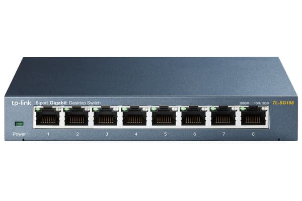 TP-Link TL-SG108S Switch 8-porte Gigabit