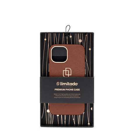 Limitado brunt Saffiano-skal – iPhone 13