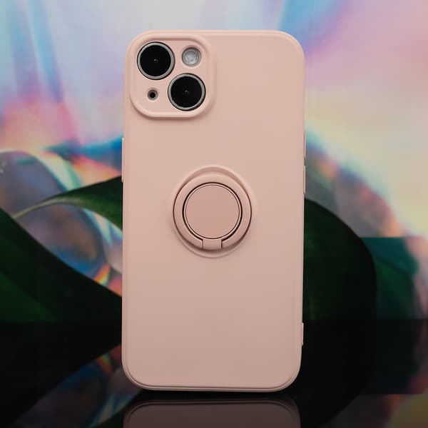 Finger Grip skal för iPhone 12 rosa