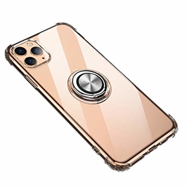 tunn fodral med ring för iphone 12 pro|guld