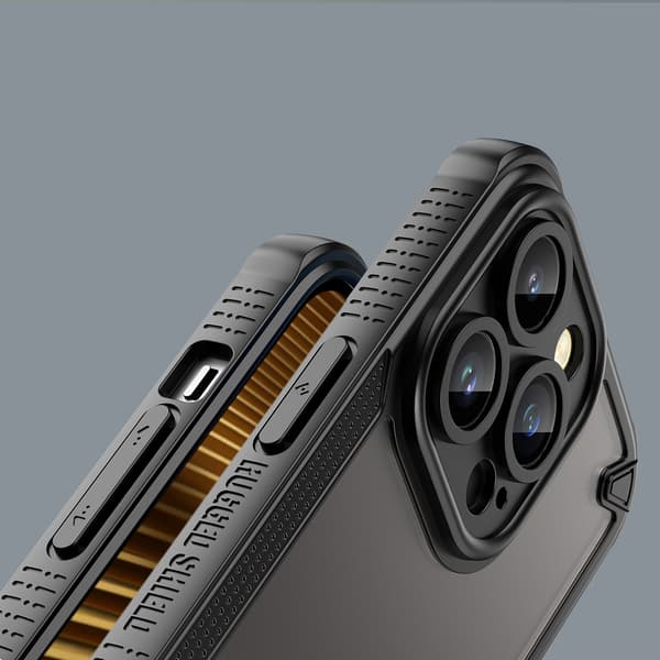 Defender Matt skal för iPhone 17 Pro 6,3\" svart