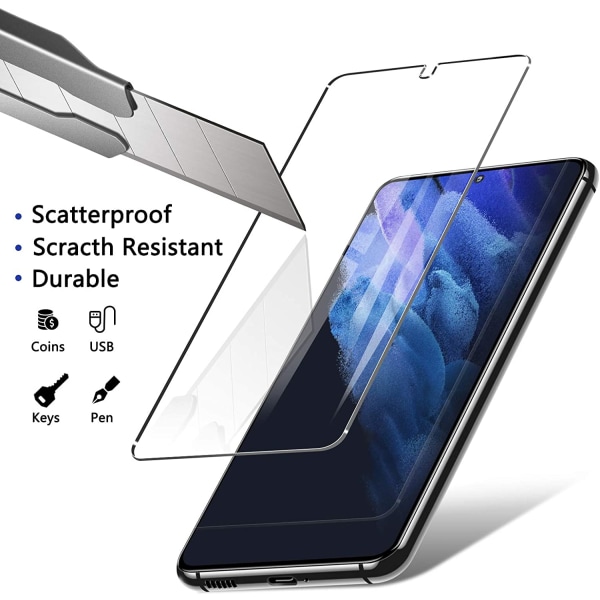 [2-pack]skärmskydd för Samsung Galaxy S21 plus