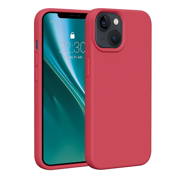 Etteri Silikonskal för iPhone 14 hallon