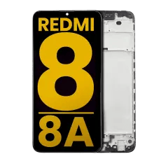 LCD Assembly With Frame For Xiaomi Redmi 8 / 8A (Refurbished) (All Colors)
