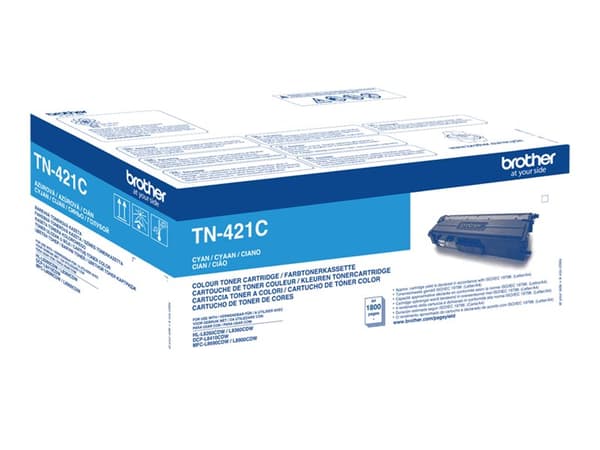Brother TN 421C Cyan 1800 sidor Toner