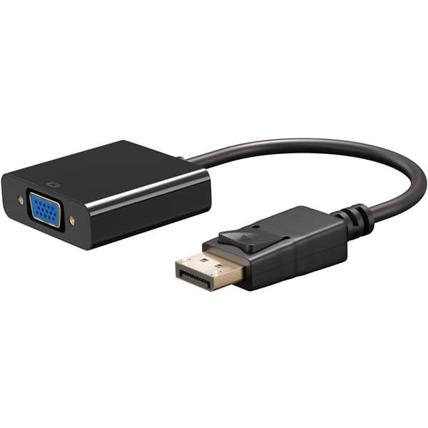 Goobay DisplayPort till VGA-adapter 0,15 m 1080p@60Hz