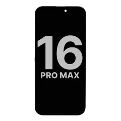 OLED-enhet kompatibel med iPhone 16 Pro Max med flexkabel för ljussensor (Använd OEM-drag: Klass A)