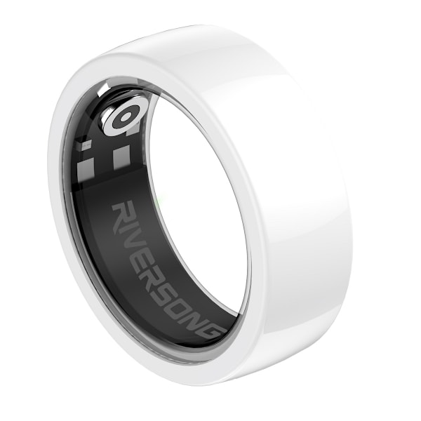 Riversong smart ring Trinity vit SR01 storlek 8 innerdiameter 18mm