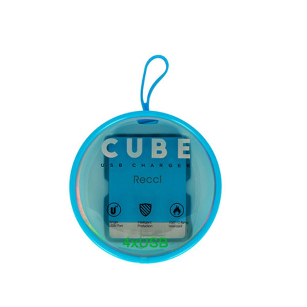 4 st usb väggladdare