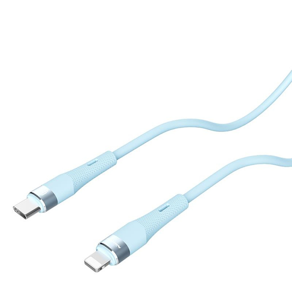 NILLKIN DATA KABEL FLOWSPEED SILIKON TYP-C/LIGHTNING PD 27W BLÅ